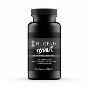 Nugenix Total-T, Free and Total Testosterone Booster Supplement for Men, 90 Count