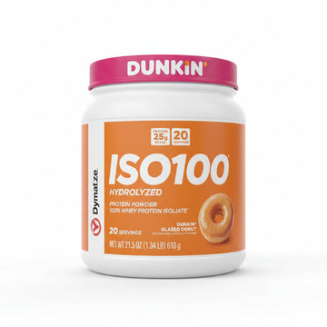 Dymatize x Dunkin' Glazed Donut ISO100 Whey Protein Powder