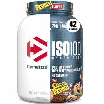 Dymatize x Cocoa Pebbles ISO100 Whey Protein Powder Isolate